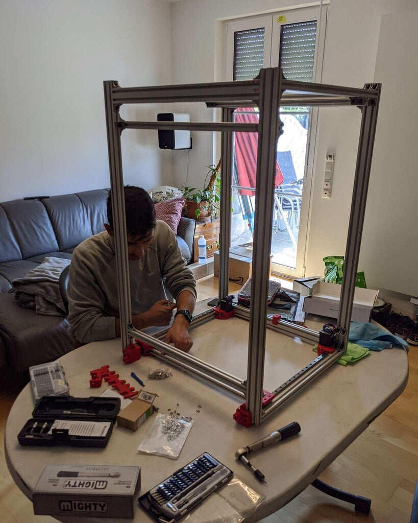 mechanical ergonomic split keyboard printer