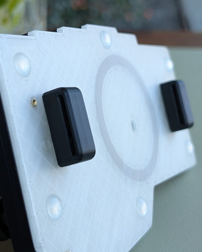 mechanical ergonomic split keyboard strap velcro adapter