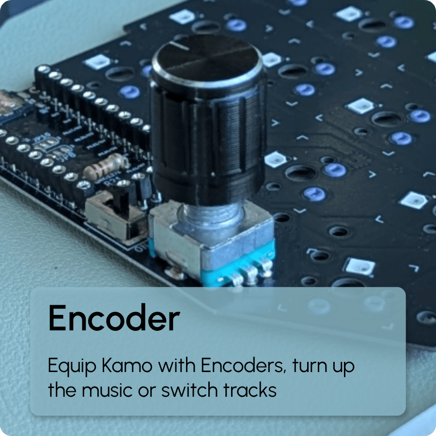 mechanical ergonomic split keyboard encoder