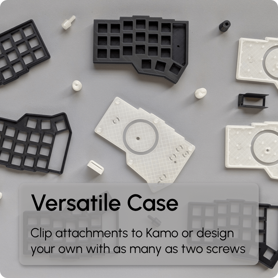 mechanical ergonomic split keyboard versatile case