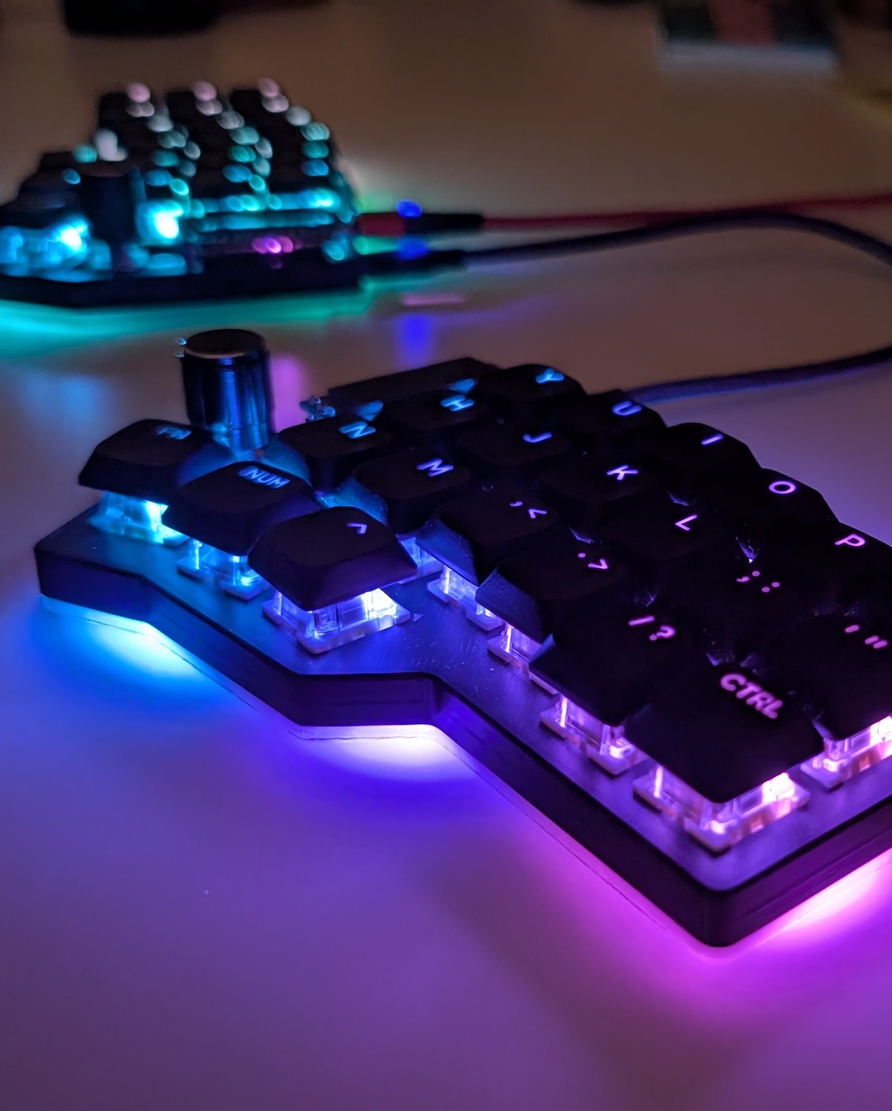mechanical ergonomic split keyboard RGB