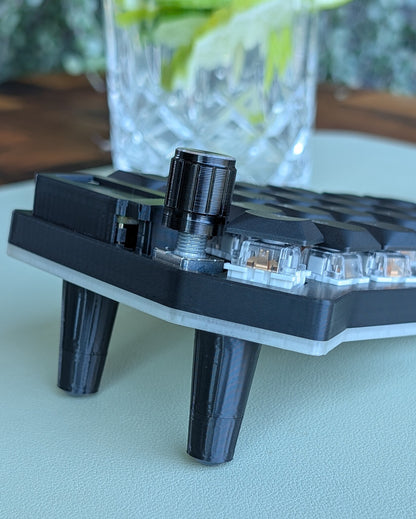 mechanical ergonomic split keyboard tenting cones adapter